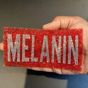 melanin rhinestone