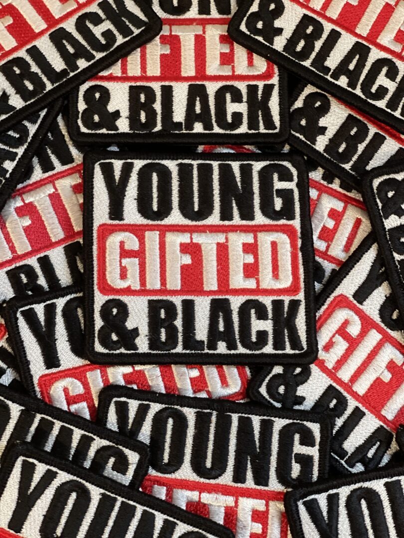 PridefulPatchez.com – Young, Gifted, and Black Strong Patch