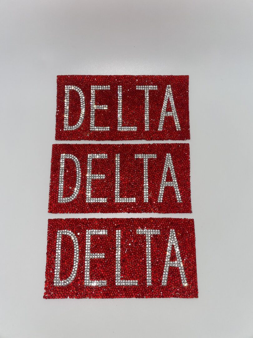 Delta Rhinestone Prideful Patchez – Delta RHINESTONE – Proclaim Your Pride!