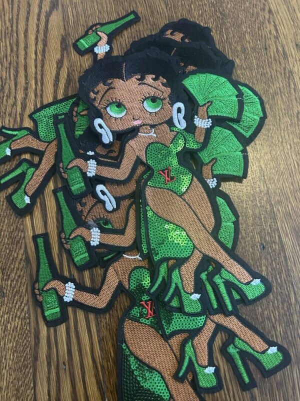 betty boop green dress St Patricks Day Betty Boop PNG, Sublimation (Digital Download)
